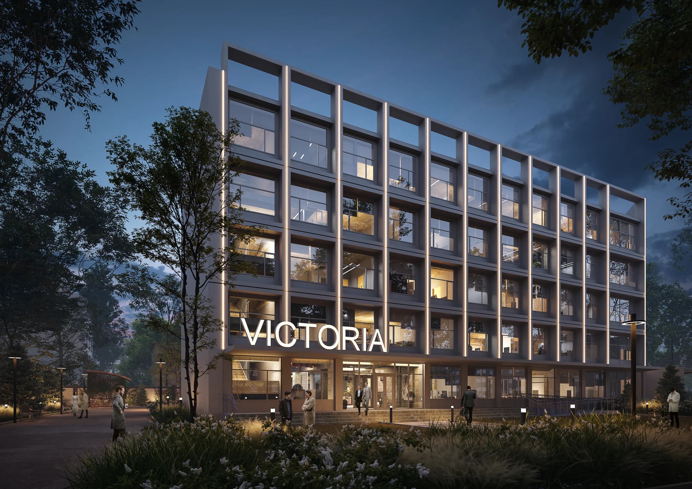 Exterior rendering